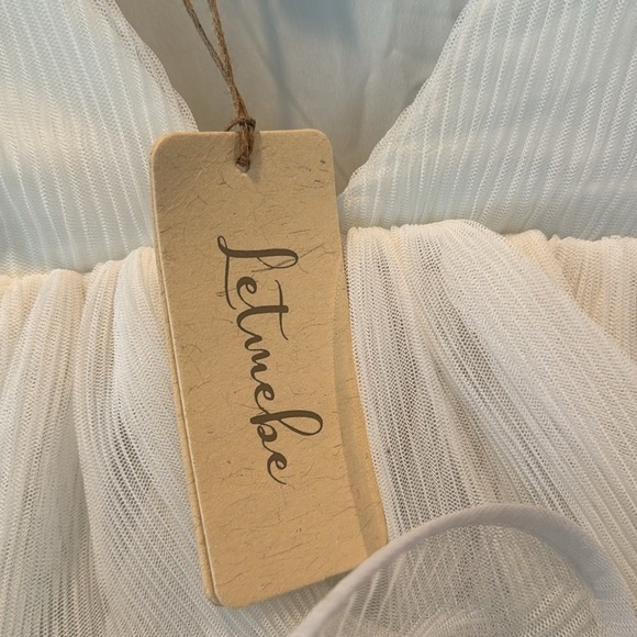 Anthropologie NWT Let Me Be Sleeveless 3D Flounce Statement Top - Picture 6 of 7